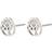 Pilgrim Iben Tree of Life Stud Earrings - Silver