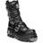 New Rock Reactor Half Boots - Black