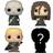 Funko Bitty Pop! Harry Potter: Lord Voldemort, Draco Malfoy (Quidditch) & Bellatrix Lestrange 4-Pack