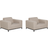 Beliani Beliani Set of 2 armchairs