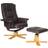 Alphason Drake Modern Footstool Set Armchair