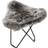 Cuero Flying Goose Iceland Foot Stool