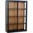 Nordal Bei Black/Natural Wall Cabinet 82x122.4cm