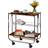 Wenko Dinette Walnut Kitchen Cart Trolley Table