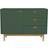 Tenzo Svea Green Sideboard 114x80cm