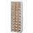 Whitmor 30 Section Hanging Beige Shoe Rack 41.9x121.9cm