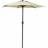 Charles Bentley Beige Market Garden Parasol Umbrella Crank