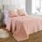 Paoletti Brooklands Velvet Super Bedspread Pink