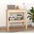 vidaXL Brown, 80 Solid Pine Console Table