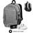 Subblim Urban Lock 16´´ Laptop Backpack Grau,Schwarz