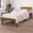 vidaXL Bed Frame Honey Brown