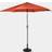 VonHaus Burnt Orange Steel Parasol 2.7m