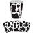 Beistle 58230 Cow Print Hot-Cold Cups Pack of 12