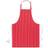 Portwest Waterproof Bib Apron White, Red