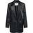 Only Satin Blazer - Black