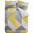 Catherine Lansfield Larsson Geo Duvet Cover Blue, Pink, Grey, Yellow (200x200cm)