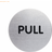 Durable Türschild Picto 'Pull' 65mm