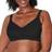 Playtex Hour Bounce Control Convertible Wirefree Bra Black Women's Black