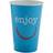 Huhtamaki Enjoy Paper Cold Cups 455ml 16oz Pack of 1000 [CM578]