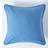 Homescapes Air Force Cotton Plain Cushion Cover Blue (45x45cm)