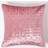 Homescapes Blush Crushed Cushion Cover Pink