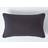 Homescapes Cotton Plain Cushion Cover Black (50x)