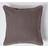 Homescapes Cotton Rajput Ribbed Cushion Cover Black, Grey (60x60cm)