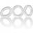 Oxballs White WILLY RINGS 3-pack Cockrings