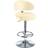 Jamaica Height Adjustable Cream Bar Stool