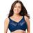 Glamorise MagicLift Wire-Free Minimizer Bra Blue