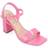 Journee Collection Womens Tivona Heeled Sandals, Medium, Pink Pink