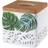 Avanti Viva Palm Tissue Box Cover