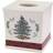 Spode Christmas Tree Tartan Tissue Box Cover