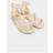 LTS Diamante Strap Flat Sandals