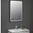 Hudson Reed Black Bathroom 700mm Wall Mirror