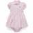 Polo Ralph Lauren Kids Striped Knit Oxford Dress Infant Pink Months