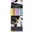 Faber-Castell Fasermaler Black Edition Pastell, 6er Etui