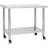 vidaXL Kitchen Work Trolley Table