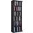 VCM CD DVD Stand Black Book Shelf 92cm
