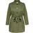 Only Curvy Ensfarvet Trenchcoat