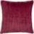 Empress Alaskan Faux Cushion Complete Decoration Pillows Red (45x45cm)