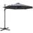 OutSunny 3m Cantilever Roma Parasol Umbrella