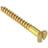 Forgefix CSK11212BR Wood Screw Slotted CSK Solid