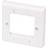 Lindy Faceplate White Wall Mount