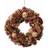 30cm 12" Diameter Gold Pinecone Wreath 30cm 12" Decoration