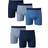 Hanes Ultimate Boxer Briefs 5-Pack - Blue/Multi