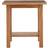 Premier Housewares Natural Square Small Table