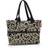 Reisenthel Shopper E1, Expandable 2-in-1 Tote, Converts from Handbag to Oversized Carryall, Baroque Marble