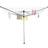 Brabantia Lift-O-Matic 40m 4-Arm Rotary Airer Ground