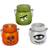 Horror-Shop Quecksilberglas Halloween Laternen 3er Set ★ kaufen